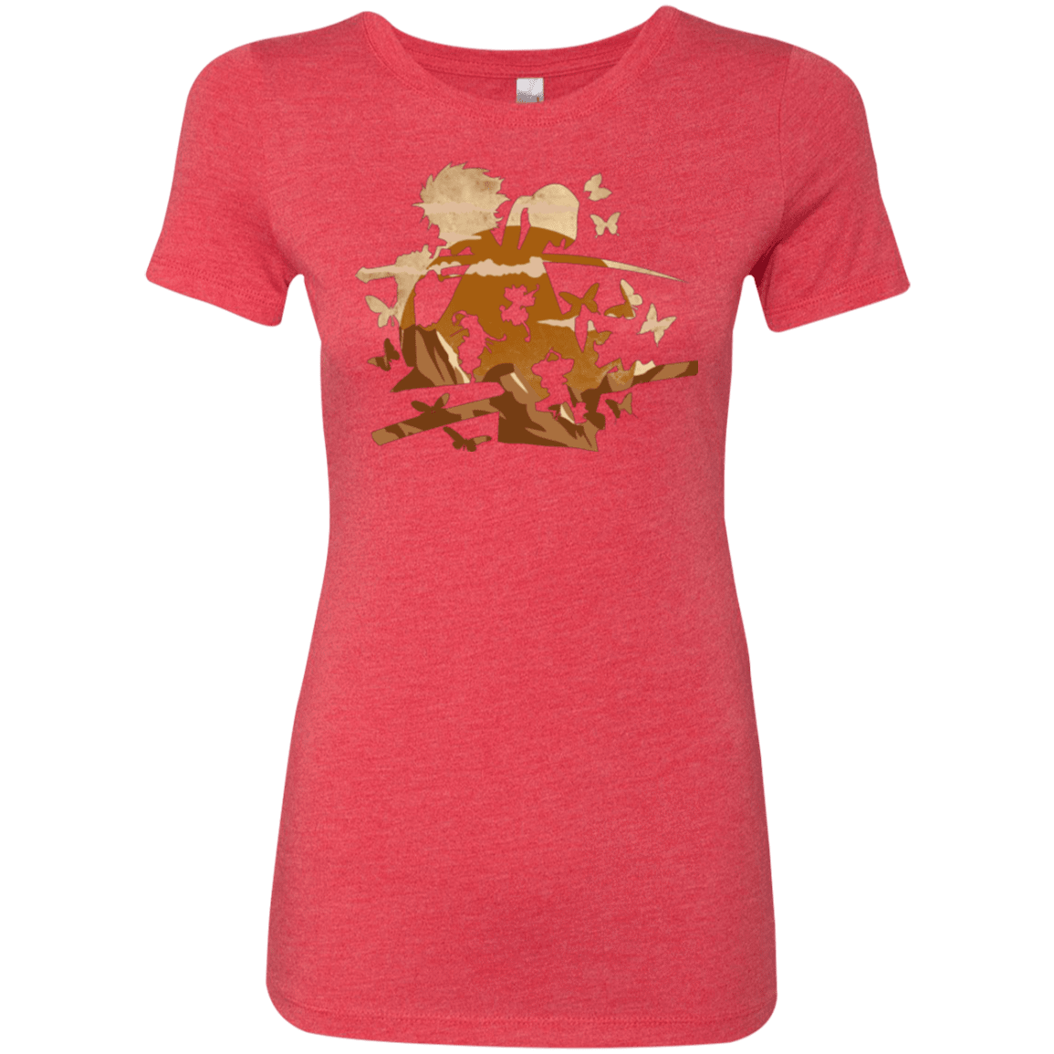 T-Shirts Vintage Red / Small Funky Samurais Women's Triblend T-Shirt