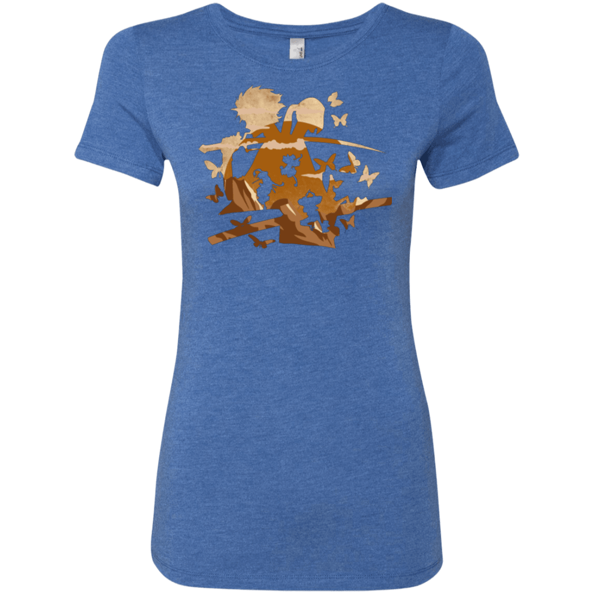 T-Shirts Vintage Royal / Small Funky Samurais Women's Triblend T-Shirt