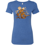 T-Shirts Vintage Royal / Small Funky Samurais Women's Triblend T-Shirt