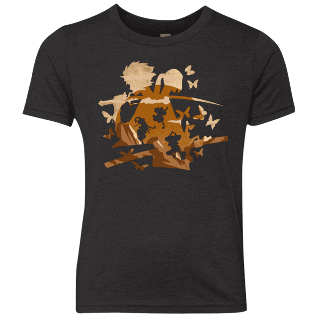 T-Shirts Vintage Black / YXS Funky Samurais Youth Triblend T-Shirt