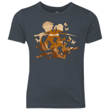 T-Shirts Vintage Navy / YXS Funky Samurais Youth Triblend T-Shirt