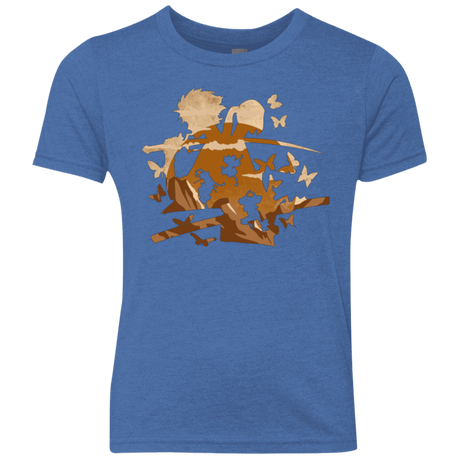 T-Shirts Vintage Royal / YXS Funky Samurais Youth Triblend T-Shirt