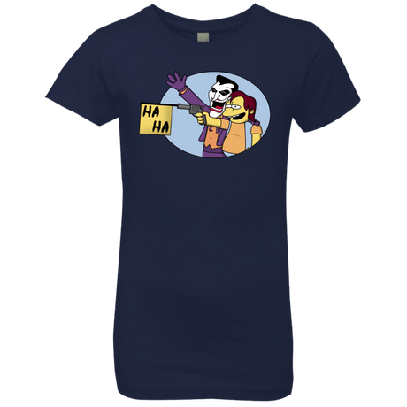 T-Shirts Midnight Navy / YXS Funny Gun Girls Premium T-Shirt