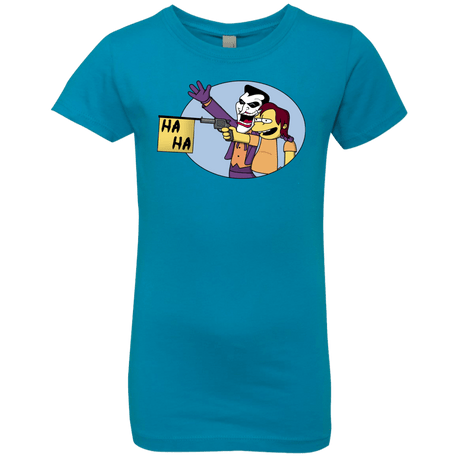 T-Shirts Turquoise / YXS Funny Gun Girls Premium T-Shirt