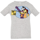 T-Shirts Heather Grey / 6 Months Funny Gun Infant PremiumT-Shirt