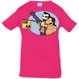 T-Shirts Hot Pink / 6 Months Funny Gun Infant PremiumT-Shirt