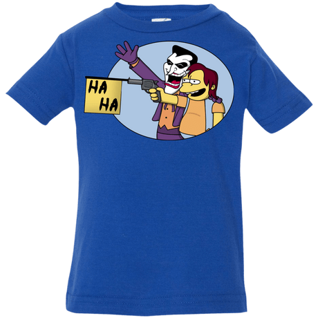 T-Shirts Royal / 6 Months Funny Gun Infant PremiumT-Shirt