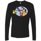 T-Shirts Black / Small Funny Gun Men's Premium Long Sleeve