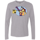 T-Shirts Heather Grey / Small Funny Gun Men's Premium Long Sleeve