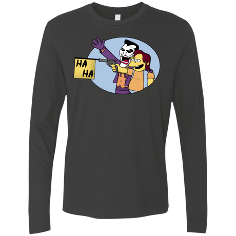 T-Shirts Heavy Metal / Small Funny Gun Men's Premium Long Sleeve