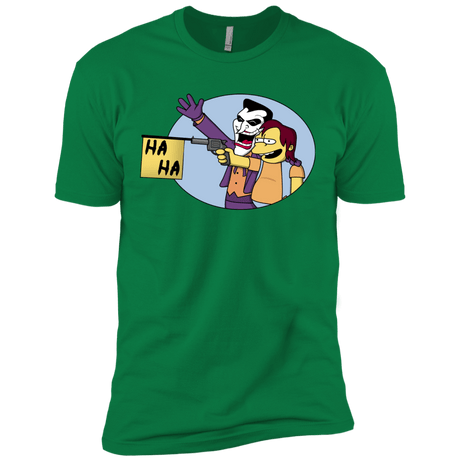 T-Shirts Kelly Green / X-Small Funny Gun Men's Premium T-Shirt