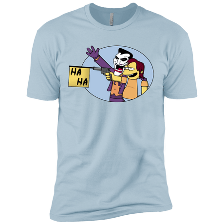 T-Shirts Light Blue / X-Small Funny Gun Men's Premium T-Shirt