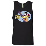 T-Shirts Black / Small Funny Gun Men's Premium Tank Top