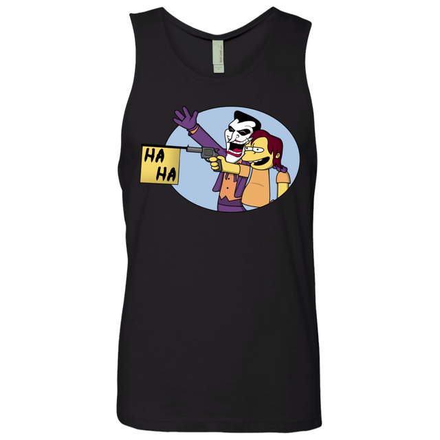 T-Shirts Black / Small Funny Gun Men's Premium Tank Top