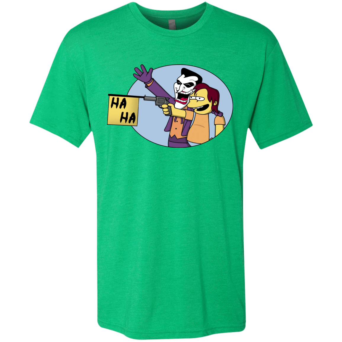 T-Shirts Envy / Small Funny Gun Men's Triblend T-Shirt