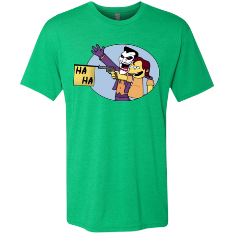 T-Shirts Envy / Small Funny Gun Men's Triblend T-Shirt