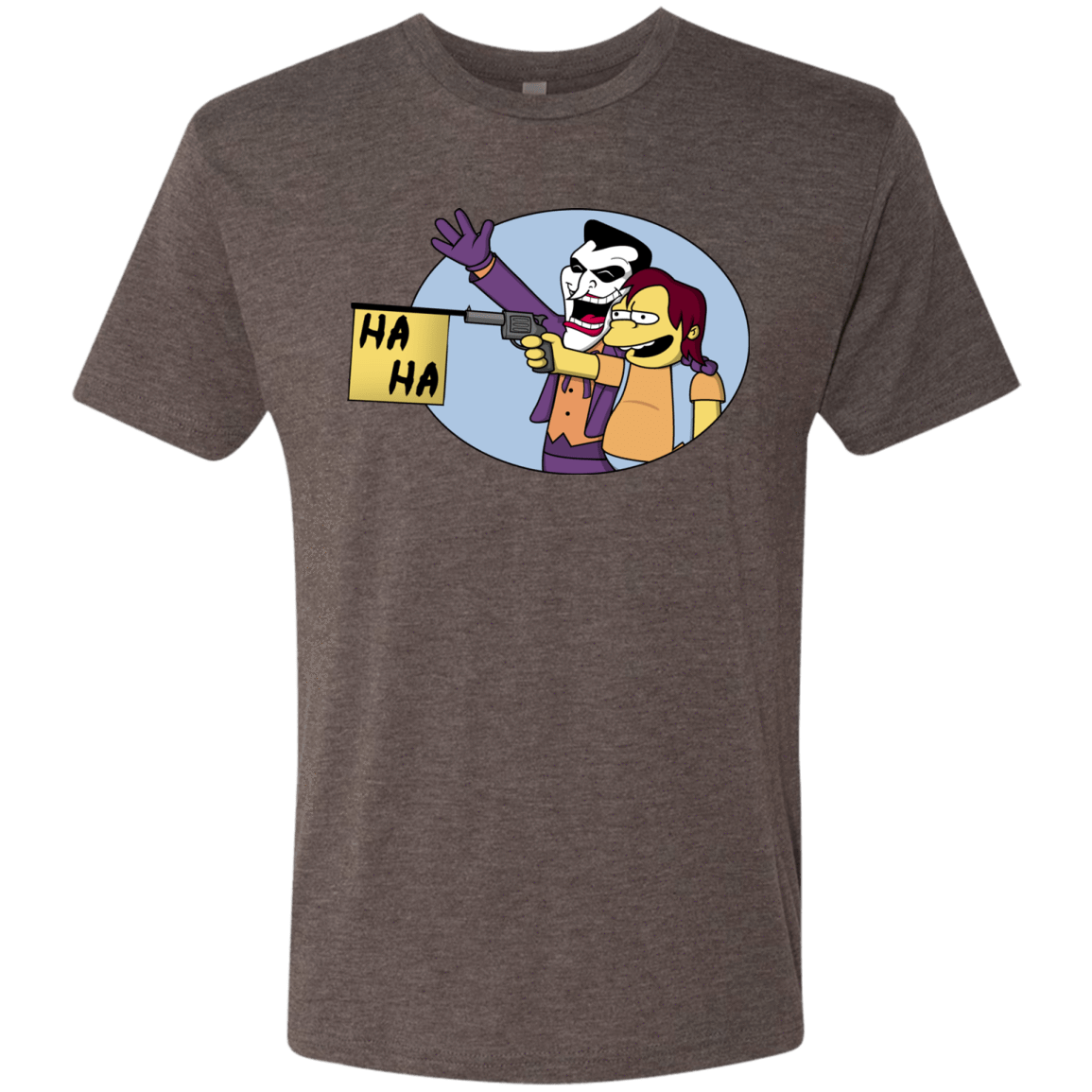 T-Shirts Macchiato / Small Funny Gun Men's Triblend T-Shirt