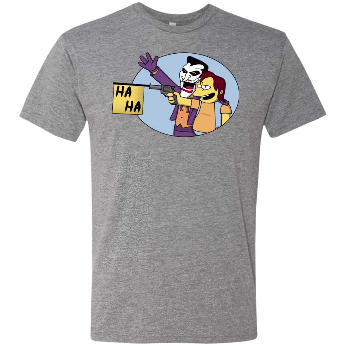 T-Shirts Premium Heather / Small Funny Gun Men's Triblend T-Shirt