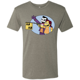 T-Shirts Venetian Grey / Small Funny Gun Men's Triblend T-Shirt