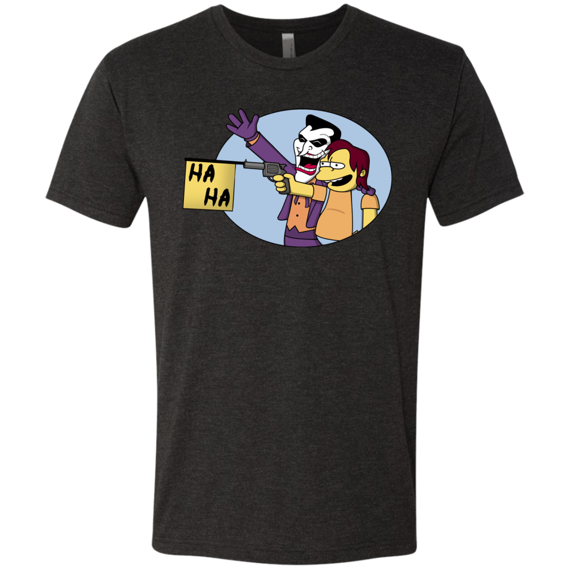 T-Shirts Vintage Black / Small Funny Gun Men's Triblend T-Shirt