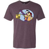 T-Shirts Vintage Purple / Small Funny Gun Men's Triblend T-Shirt