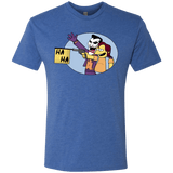 T-Shirts Vintage Royal / Small Funny Gun Men's Triblend T-Shirt