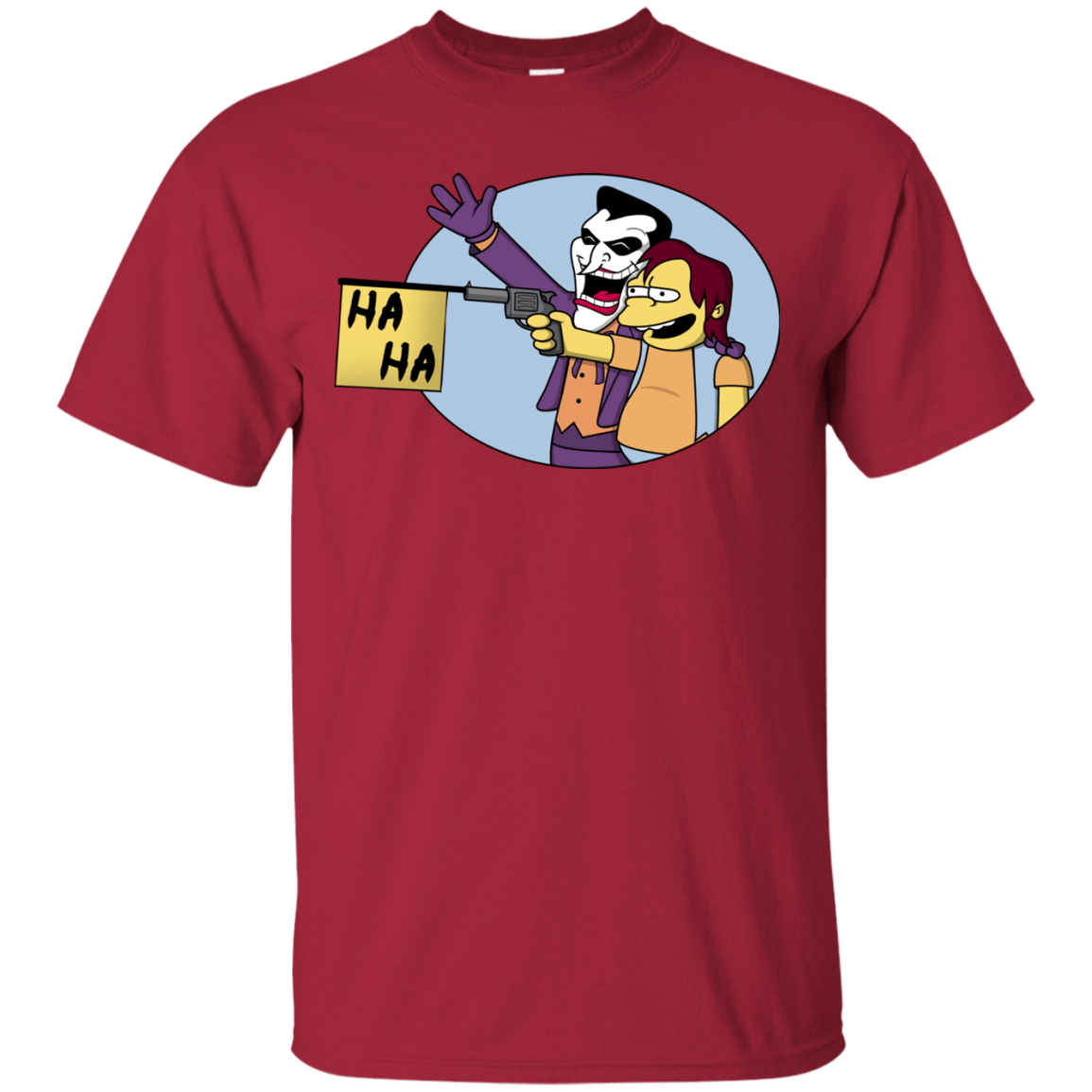 T-Shirts Cardinal / Small Funny Gun T-Shirt