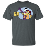 T-Shirts Dark Heather / Small Funny Gun T-Shirt
