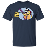 T-Shirts Navy / Small Funny Gun T-Shirt