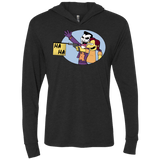 T-Shirts Vintage Black / X-Small Funny Gun Triblend Long Sleeve Hoodie Tee