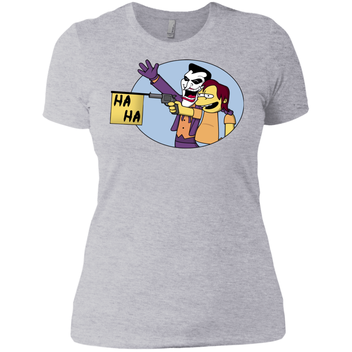 T-Shirts Heather Grey / X-Small Funny Gun Women's Premium T-Shirt