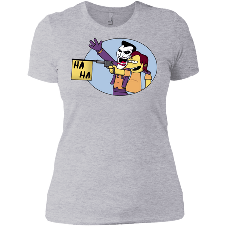 T-Shirts Heather Grey / X-Small Funny Gun Women's Premium T-Shirt