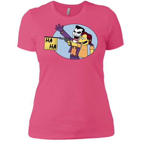 T-Shirts Hot Pink / X-Small Funny Gun Women's Premium T-Shirt