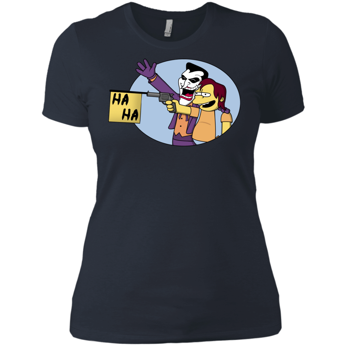 T-Shirts Indigo / X-Small Funny Gun Women's Premium T-Shirt