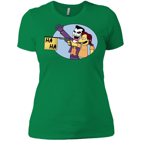 T-Shirts Kelly Green / X-Small Funny Gun Women's Premium T-Shirt