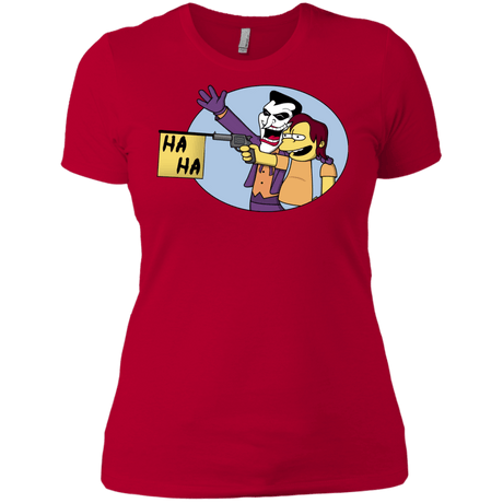 T-Shirts Red / X-Small Funny Gun Women's Premium T-Shirt