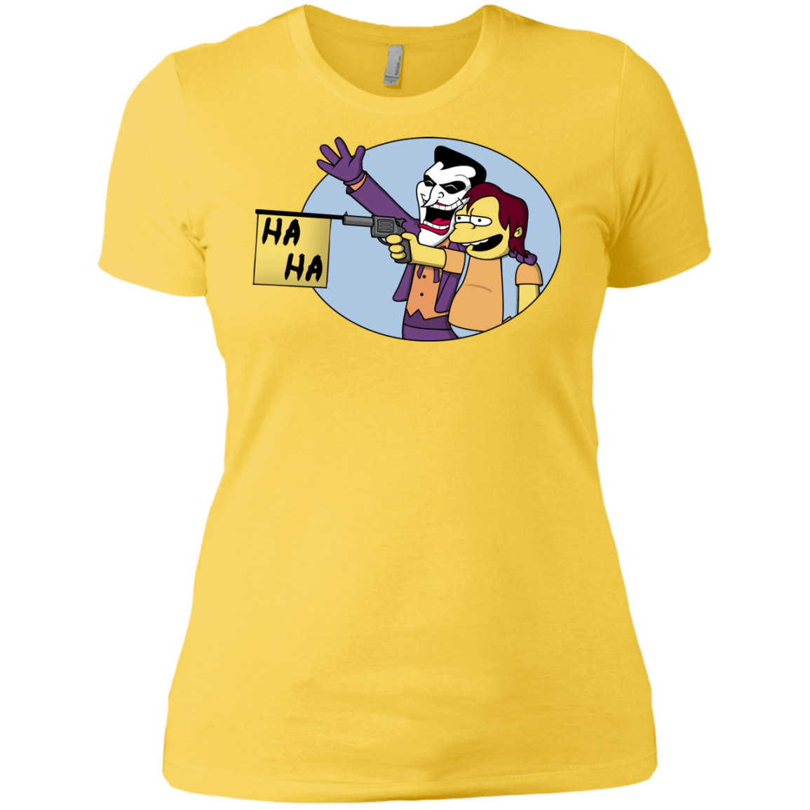 T-Shirts Vibrant Yellow / X-Small Funny Gun Women's Premium T-Shirt