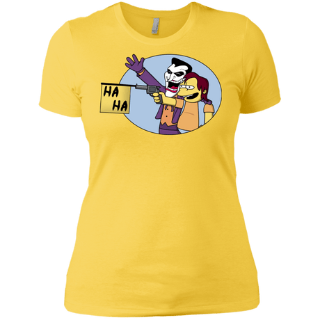 T-Shirts Vibrant Yellow / X-Small Funny Gun Women's Premium T-Shirt