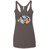 T-Shirts Macchiato / X-Small Funny Gun Women's Triblend Racerback Tank