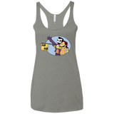 T-Shirts Venetian Grey / X-Small Funny Gun Women's Triblend Racerback Tank