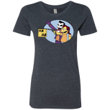 T-Shirts Vintage Navy / Small Funny Gun Women's Triblend T-Shirt