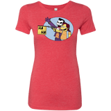 T-Shirts Vintage Red / Small Funny Gun Women's Triblend T-Shirt