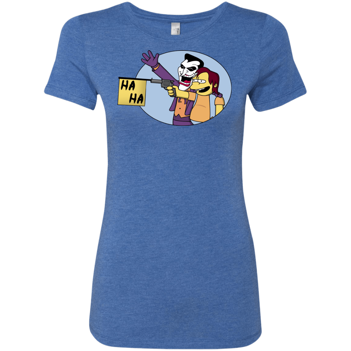 T-Shirts Vintage Royal / Small Funny Gun Women's Triblend T-Shirt