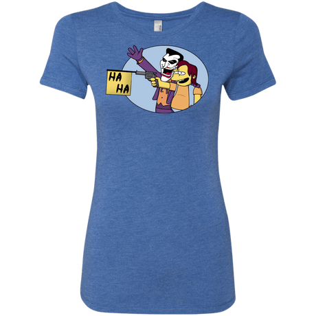 T-Shirts Vintage Royal / Small Funny Gun Women's Triblend T-Shirt