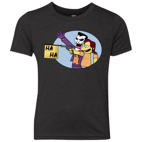 T-Shirts Vintage Black / YXS Funny Gun Youth Triblend T-Shirt