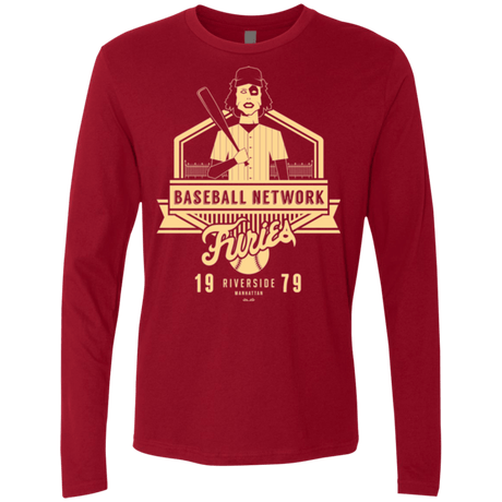 T-Shirts Cardinal / Small Furies Men's Premium Long Sleeve