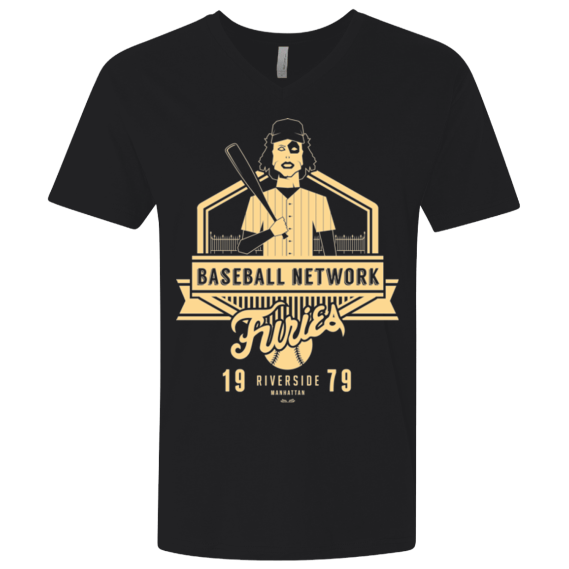 T-Shirts Black / X-Small Furies Men's Premium V-Neck