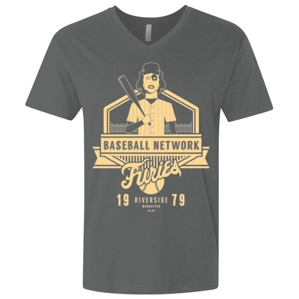 T-Shirts Heavy Metal / X-Small Furies Men's Premium V-Neck