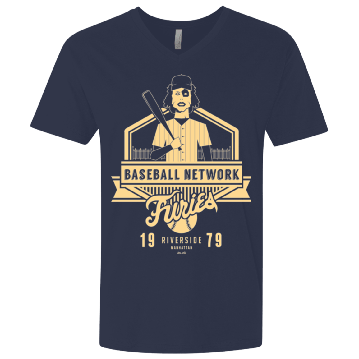 T-Shirts Midnight Navy / X-Small Furies Men's Premium V-Neck