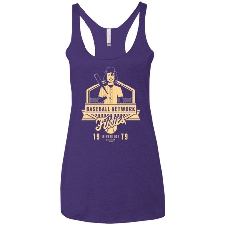 T-Shirts Purple Rush / X-Small Furies Women's Triblend Racerback Tank